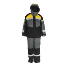 Coal Mining Construction Flame Retardant Mechanic Work Suits For Industrial Workers